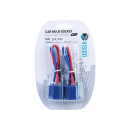 Lampenfassung H4 gerade, Keramik, 15 cm Kabel, 2 Stk
