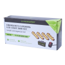 Warnleuchten 12V 16W, 4er Set mit Controller und Fernbedienung am Kabel