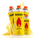 Gaskartuschen 227g Typ MSF-1a Universal Ventilkartusche...