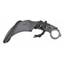 ElfMonkey® Karambit Messer Jagdmesser Outdoormesser CSGO Knife Spider Grey