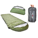 RSonic Camping Schlafsack 190T Deckenschlafsack beidseitiger Reißverschluss