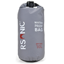 RSonic Wasserdichter Rucksack Tragetasche Tasche mit Schultergurt | Water Proof Dry Bag | 10 Liter Grau