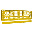 Kennzeichenrahmen, metallisiert, golden